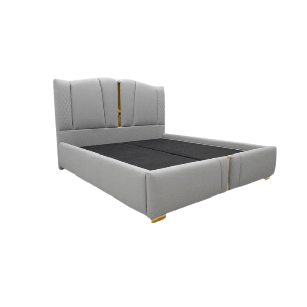 ฐานรองหัวเตียง 6 ฟุต WISDOM DESIGN FURNITURE รุ่น LINCOLN สีเทา